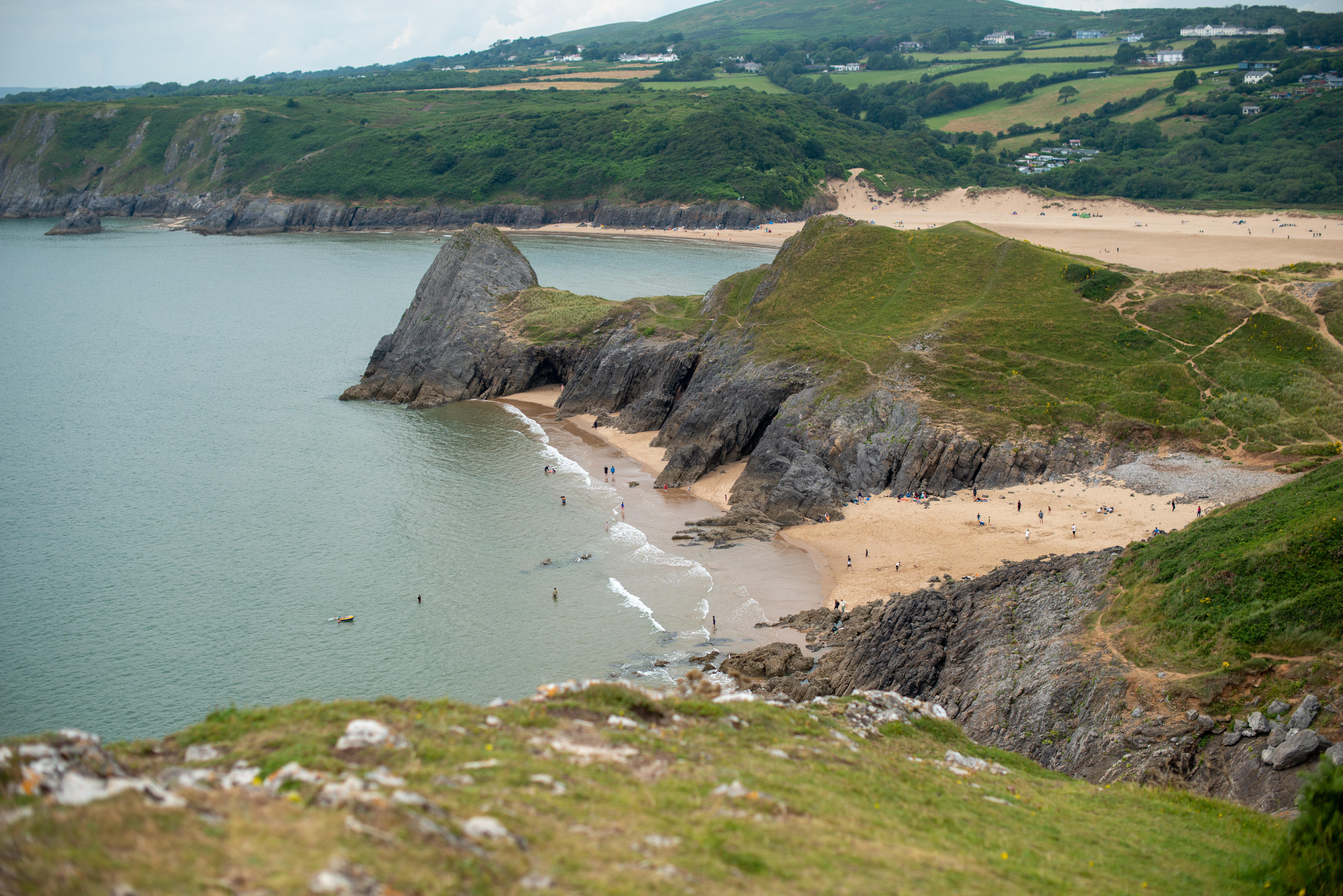 Three Cliffs Bay, Gower Peninsula, South Wales